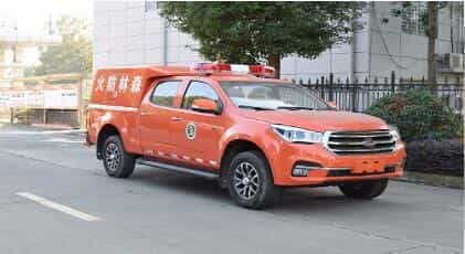 慶鈴雙排四驅(qū)器材消防車