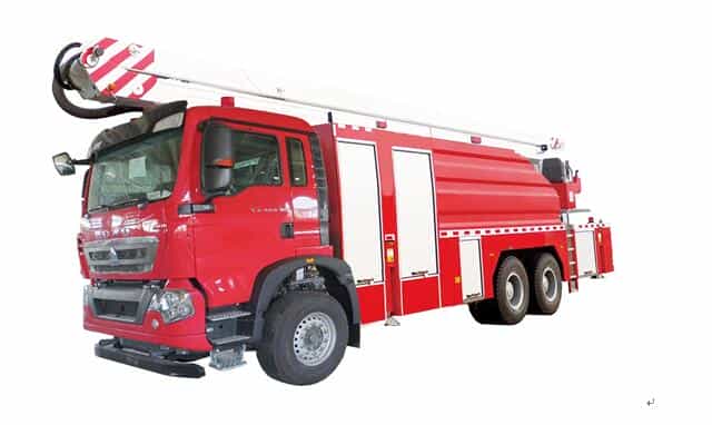 25米舉高噴射消防車